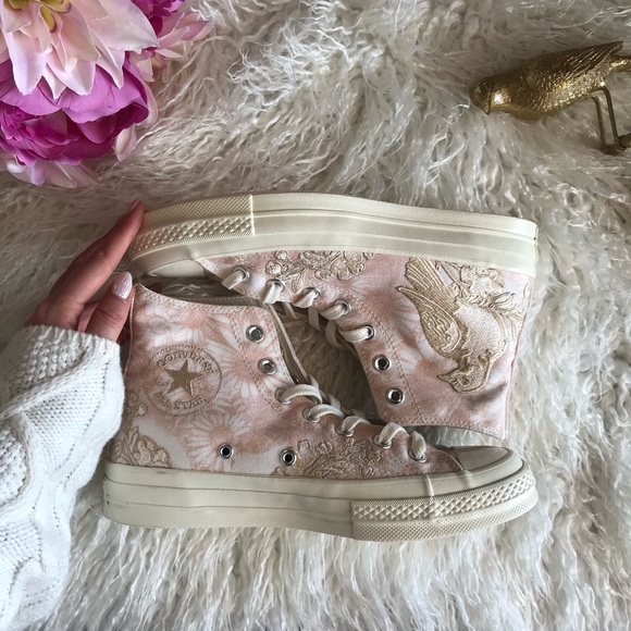 NWT Converse Embroidery High Tops Rare - Picture 4 of 8